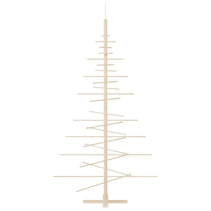 Weihnachtsbaum Holz zum Schmücken 180 cm Massivholz Kiefer