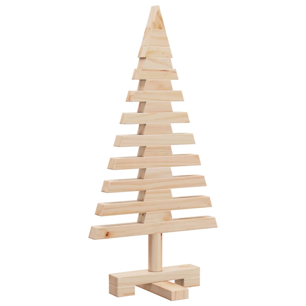 Weihnachtsbaum Holz zum Schmücken 60 cm Massivholz Kiefer