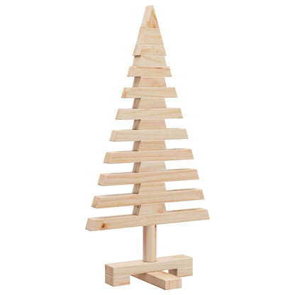 Weihnachtsbaum Holz zum Schmücken 60 cm Massivholz Kiefer