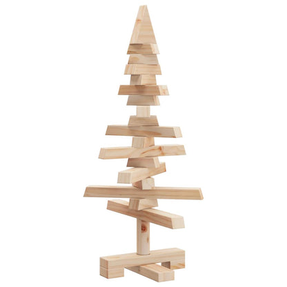 Weihnachtsbaum Holz zum Schmücken 60 cm Massivholz Kiefer