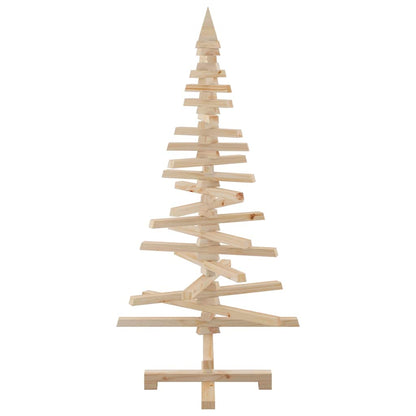 Weihnachtsbaum Holz zum Schmücken 120 cm Massivholz Kiefer
