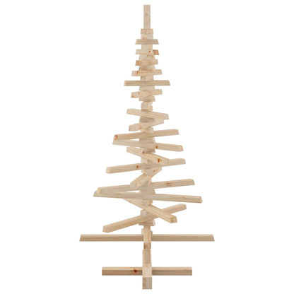 Weihnachtsbaum Holz zum Schmücken 120 cm Massivholz Kiefer
