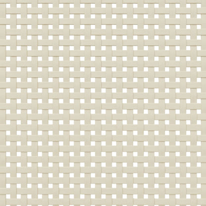 TV-Schrank SENJA Rattan-Optik Weiß 106x40x49 cm Kiefernholz