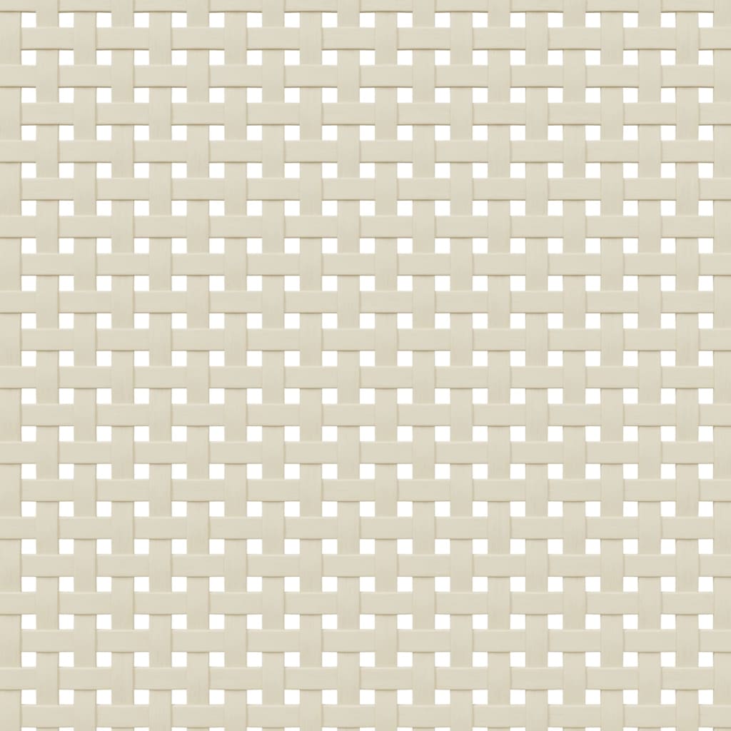 TV-Schrank SENJA Rattan-Optik Schwarz 106x40x49 cm Kiefernholz