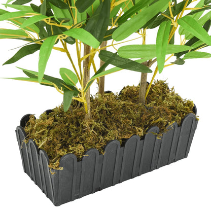 Bambusbaum Künstlich 500 Blätter 80 cm Grün
