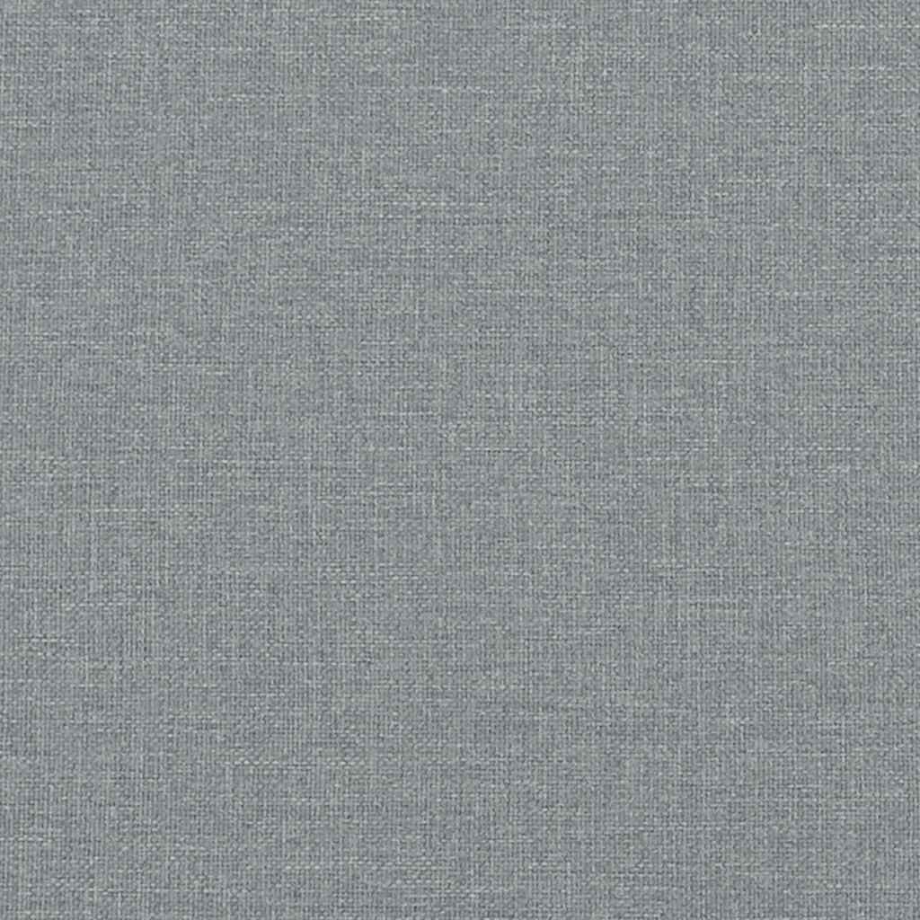 Sofasessel Hellgrau 60 cm Stoff