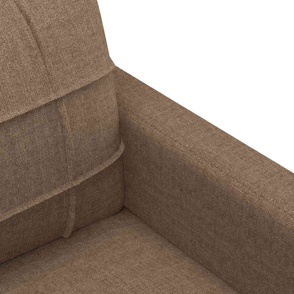 Sofasessel Braun 60 cm Stoff