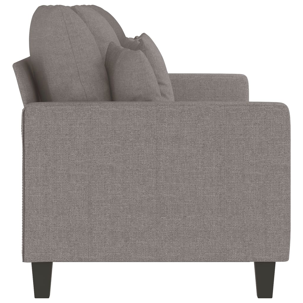 3-Sitzer-Sofa Taupe 180 cm Stoff