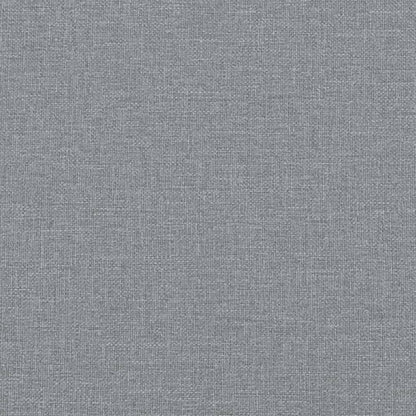 2-Sitzer-Sofa Hellgrau 120 cm Stoff