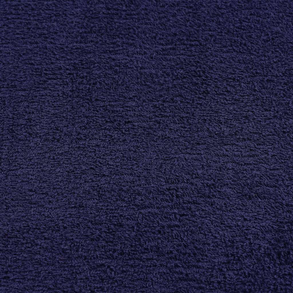 Badetücher 10 Stk. Marineblau 100x150cm 360 g/m² 100% Baumwolle