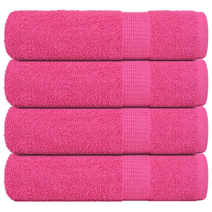 Badetücher 4 Stk. Rosa 100x150 cm 360 g/m² 100% Baumwolle