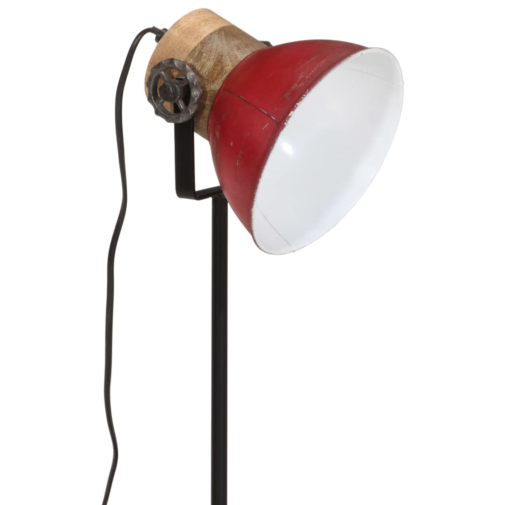 Schreibtischlampe 25 W Rot 17x17x50 cm E27