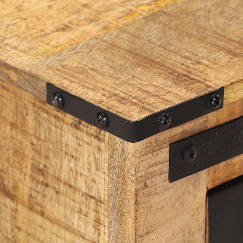 Nachttisch 40x40x45 cm Massivholz Mango