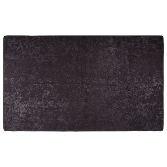Teppich Waschbar Anthrazit 120x170 cm Rutschfest
