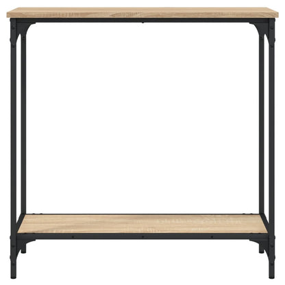 Konsolentisch Sonoma-Eiche 75 x 30,5 x 75 cm Holzwerkstoff