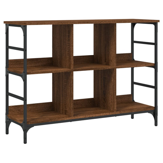 Sideboard Braun Eichen-Optik 102x32x73,5 cm Holzwerkstoff
