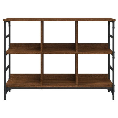 Sideboard Braun Eichen-Optik 102x32x73,5 cm Holzwerkstoff