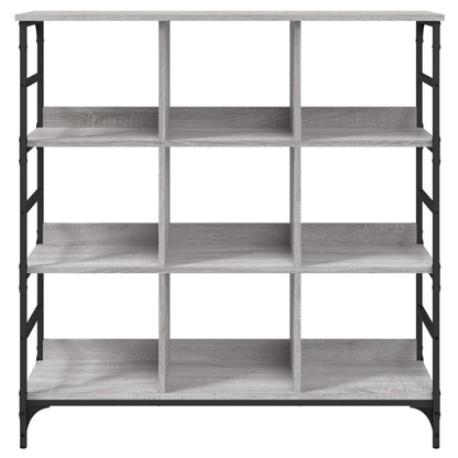 Sideboard Grau Sonoma 102x32x103,5 cm Holzwerkstoff