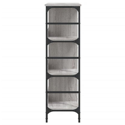 Sideboard Grau Sonoma 102x32x103,5 cm Holzwerkstoff