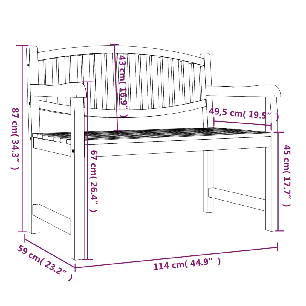 4-tlg. Garten-Essgruppe Massivholz Teak