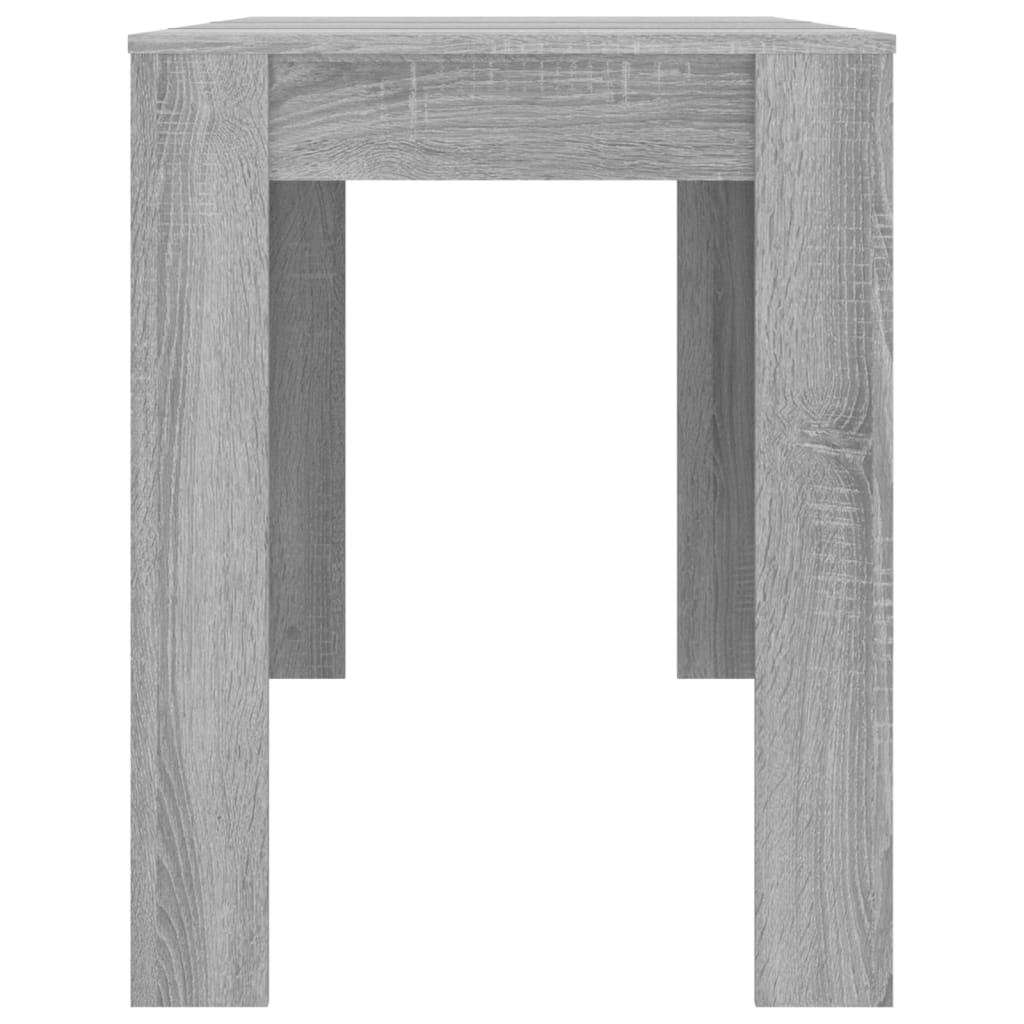 Esstisch Grau Sonoma 120x60x76 cm Holzwerkstoff