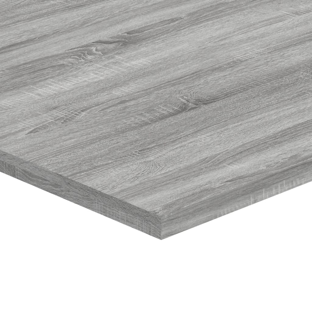 Wandregale 4 Stk. Grau Sonoma 80x40x1,5 cm Holzwerkstoff