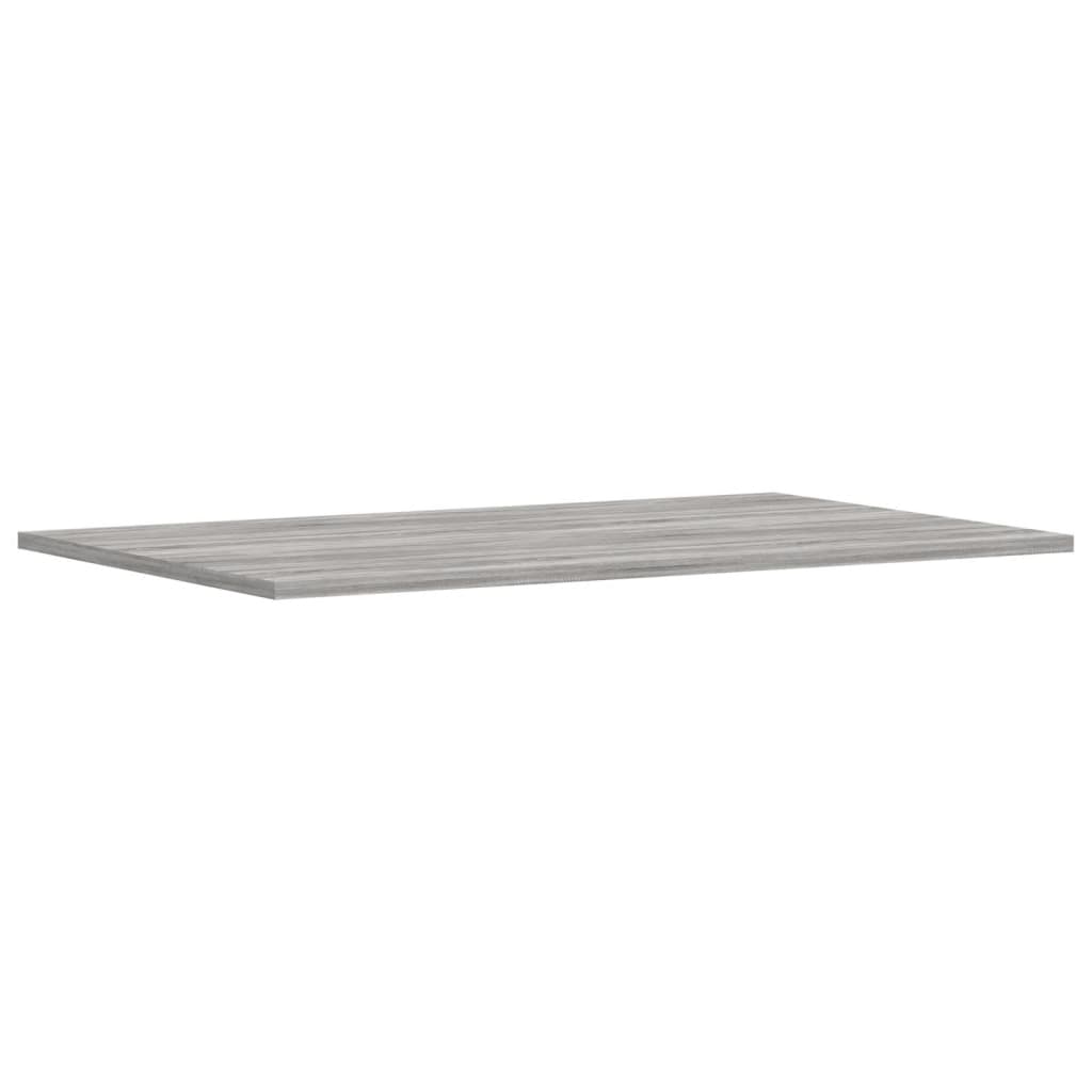 Wandregale 4 Stk. Grau Sonoma 80x50x1,5 cm Holzwerkstoff