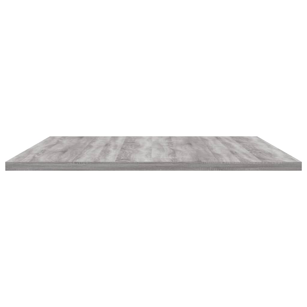 Wandregale 4 Stk. Grau Sonoma 80x50x1,5 cm Holzwerkstoff