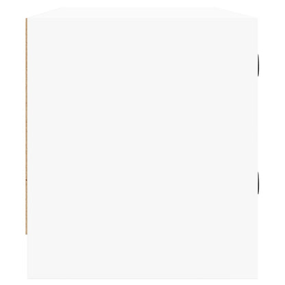 TV-Schrank mit Glastüren Weiß 102x37x42 cm