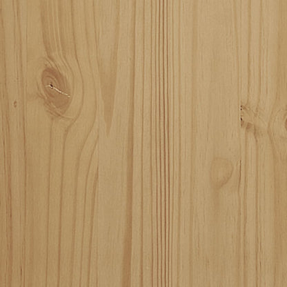 TV-Schrank FLORO Wachsbraun 114x43x55 cm Massivholz Kiefer