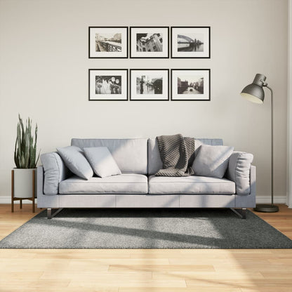 Shaggy-Teppich PAMPLONA Hochflor Modern Grün 120x170 cm