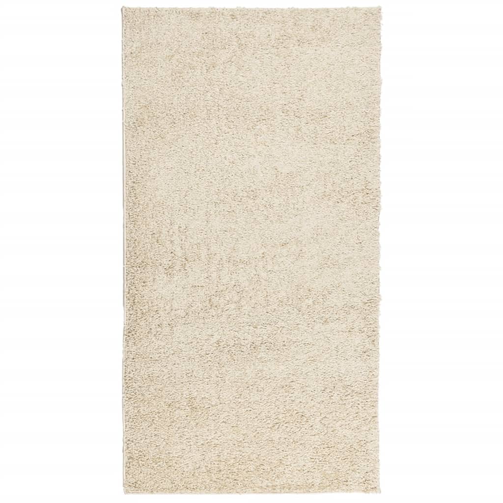 Teppich Shaggy Hochflor Modern Golden 80x150 cm