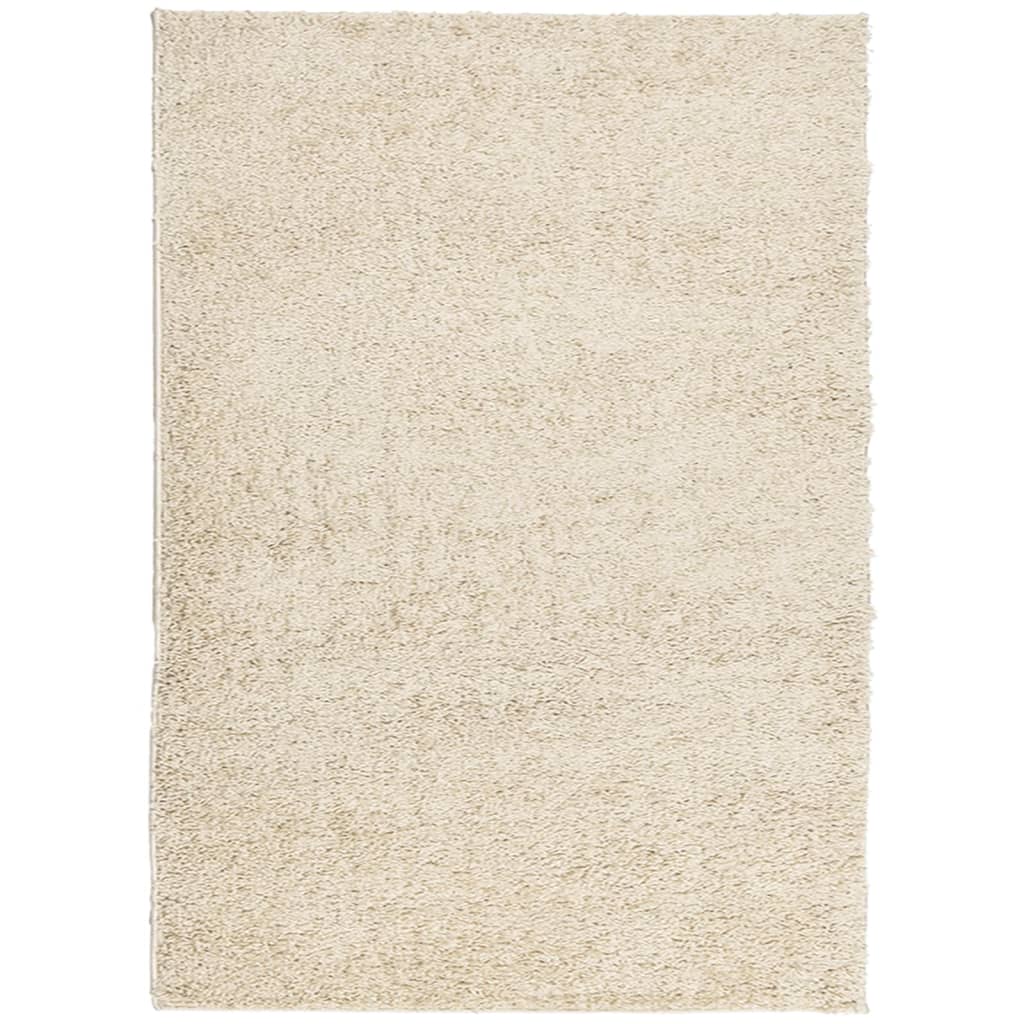 Teppich Shaggy Hochflor Modern Golden 200x280 cm