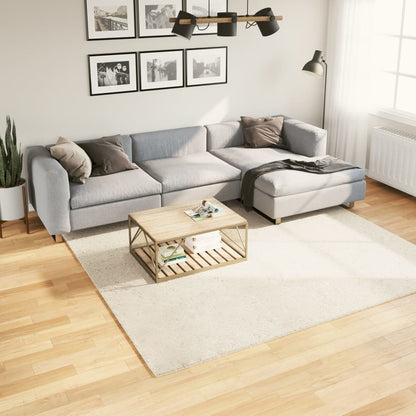 Teppich OVIEDO Kurzflor Beige 240x240 cm