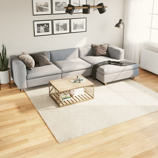 Teppich OVIEDO Kurzflor Beige 240x240 cm