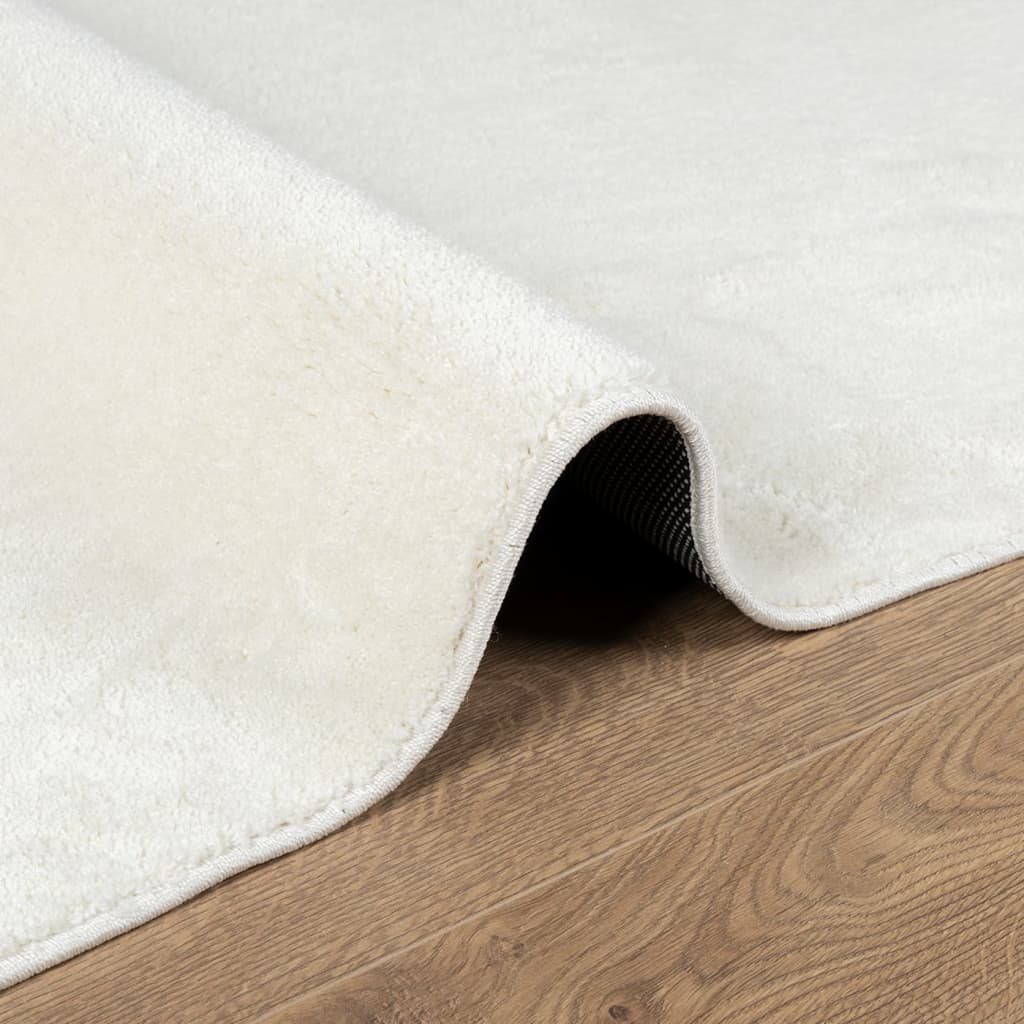 Teppich OVIEDO Kurzflor Creme 120x170 cm