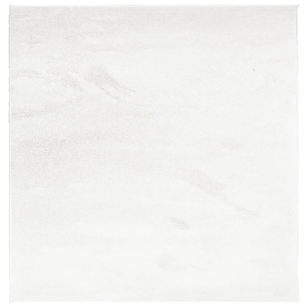 Teppich OVIEDO Kurzflor Creme 240x240 cm
