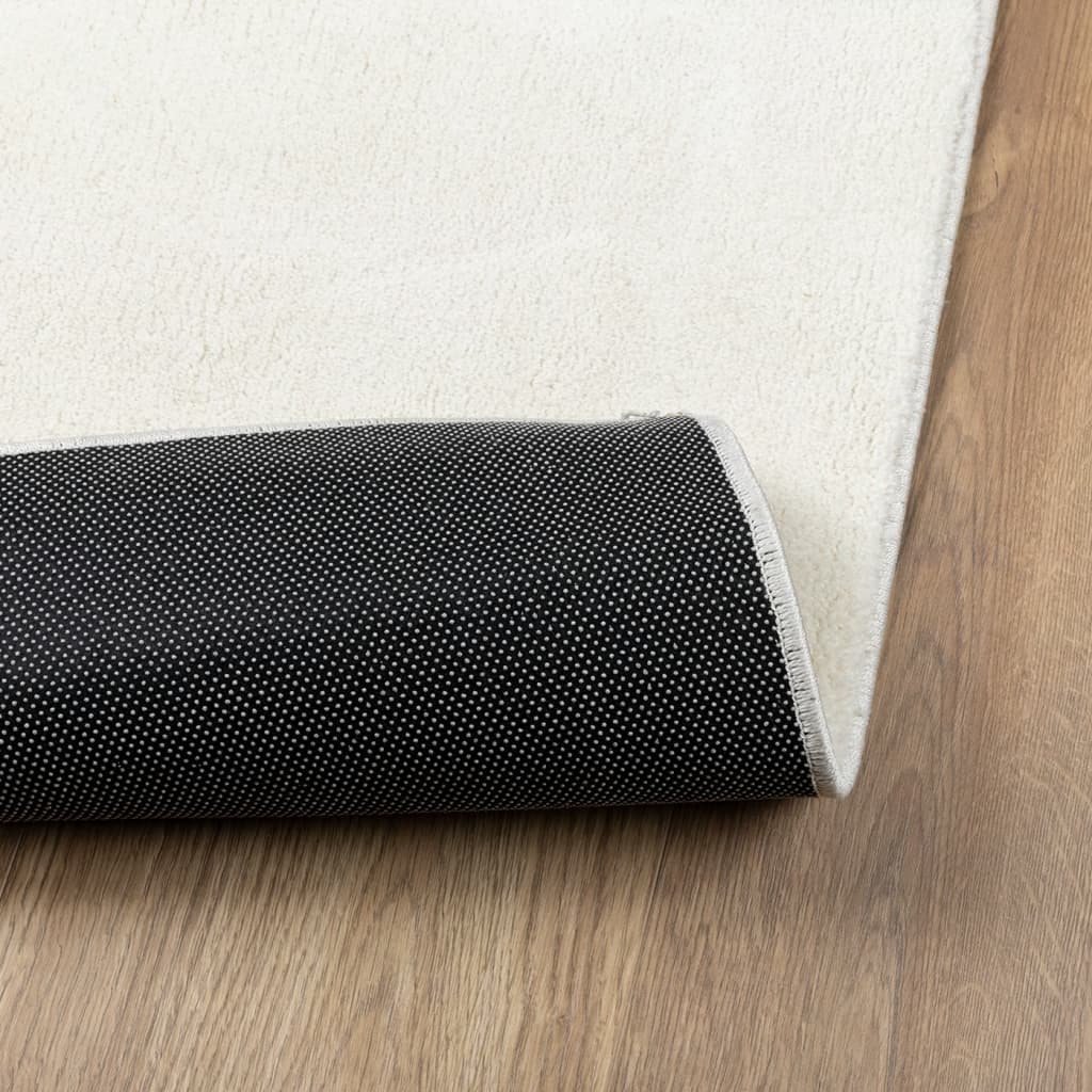 Teppich OVIEDO Kurzflor Creme 240x240 cm