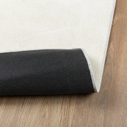 Teppich OVIEDO Kurzflor Creme 240x240 cm