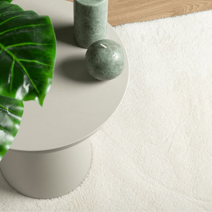 Teppich OVIEDO Kurzflor Creme 240x240 cm