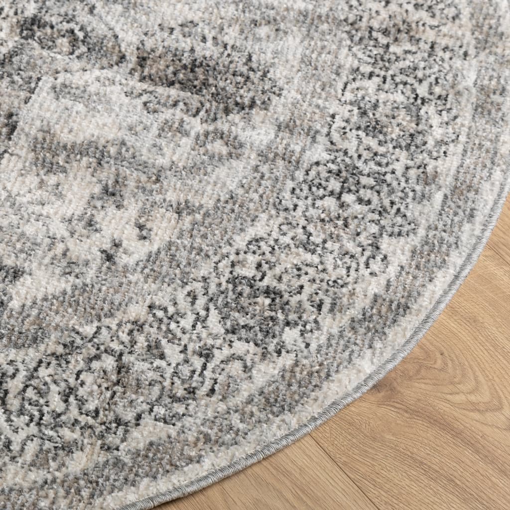 Teppich ARBIZU Indoor und Outdoor Vintage-Design Ø 200 cm