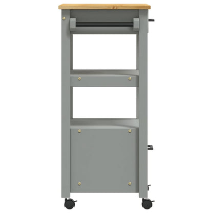 Küchenwagen MONZA 48x40x88,5 cm Massivholz Kiefer