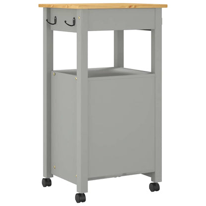 Küchenwagen MONZA 48x40x88,5 cm Massivholz Kiefer