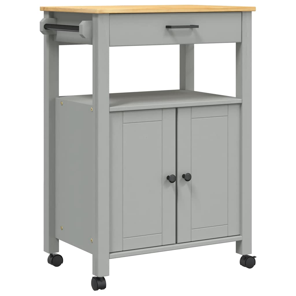 Küchenwagen MONZA 60x40x88,5 cm Massivholz Kiefer