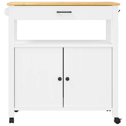 Küchenwagen MONZA 84x40x88,5 cm Massivholz Kiefer