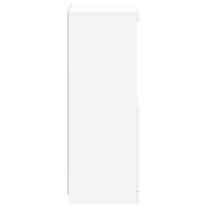 Sideboard mit LED-Beleuchtung Weiß 41x37x100 cm