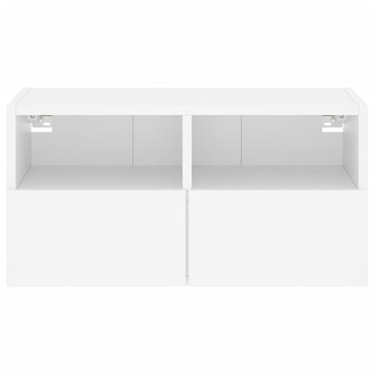 TV-Wandschrank Weiß 60x30x30 cm Holzwerkstoff