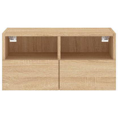 TV-Wandschrank Sonoma-Eiche 60x30x30 cm Holzwerkstoff