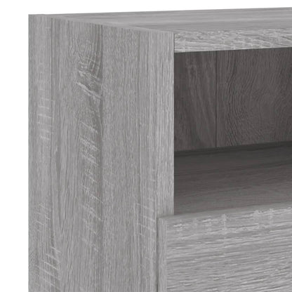TV-Wandschrank Grau Sonoma 60x30x30 cm Holzwerkstoff
