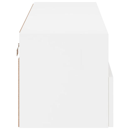 TV-Wandschrank Weiß 100x30x30 cm Holzwerkstoff